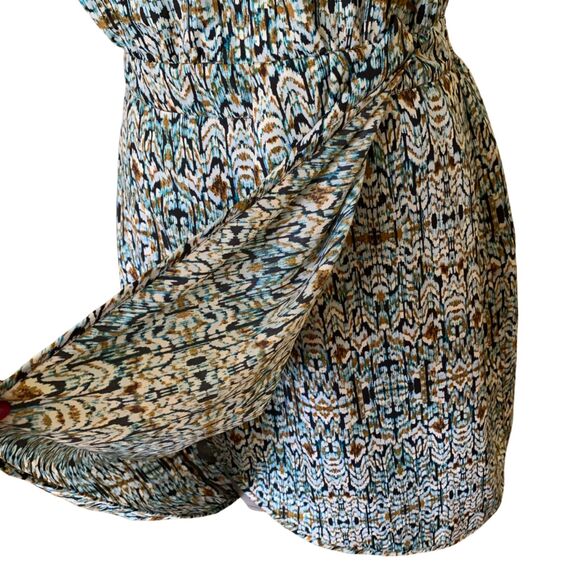 Charlie Jade Lightweight Flowy Knee Length Tulip Dress Sleeveless Size SP - Picture 5 of 9